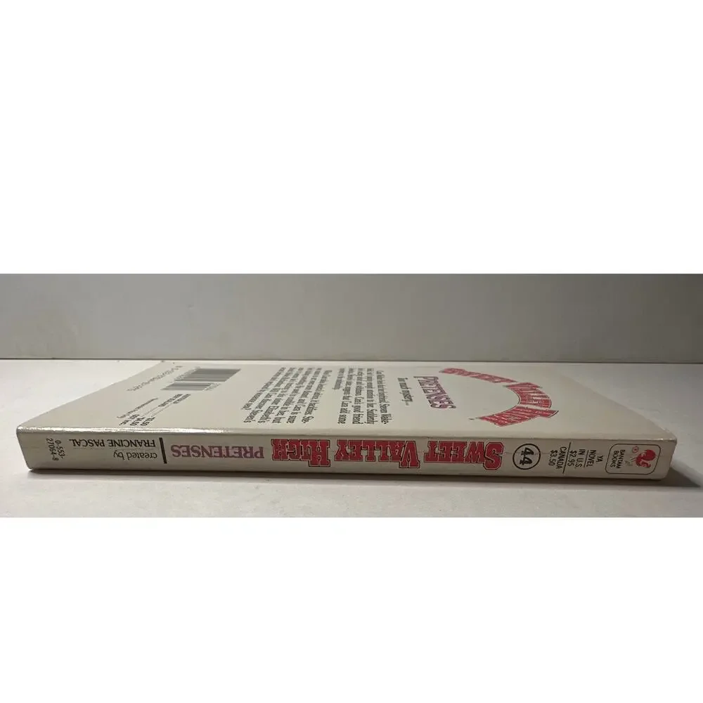Sweet Valley High 1ST Edition First Print Book #44 Pretenses Vintage 1980's